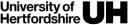 University of Hertfordshire logo
