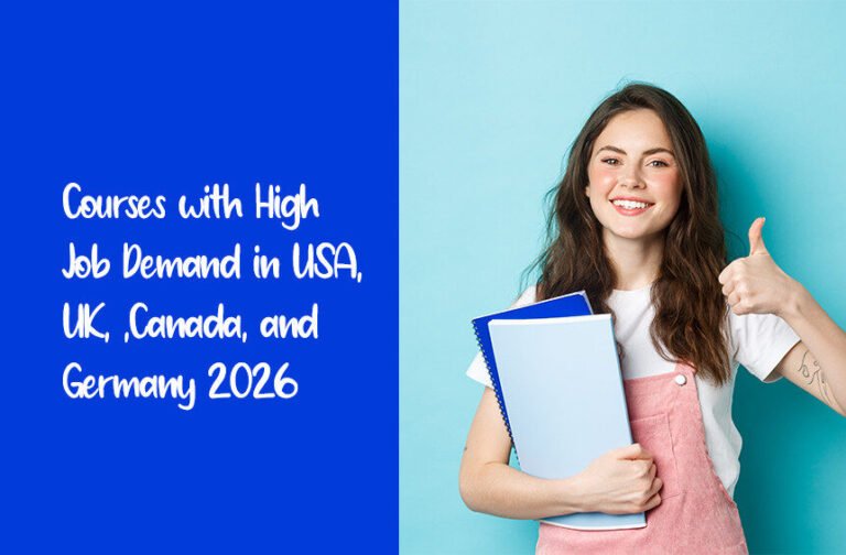 Courses with High Job Demand in USA, UK, Canada, and Germany 2026