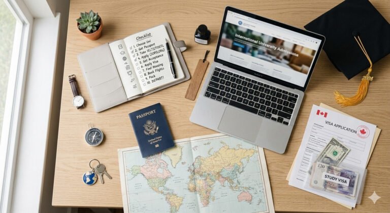 Step-by-Step Study Abroad Process for Indian Students in 2026